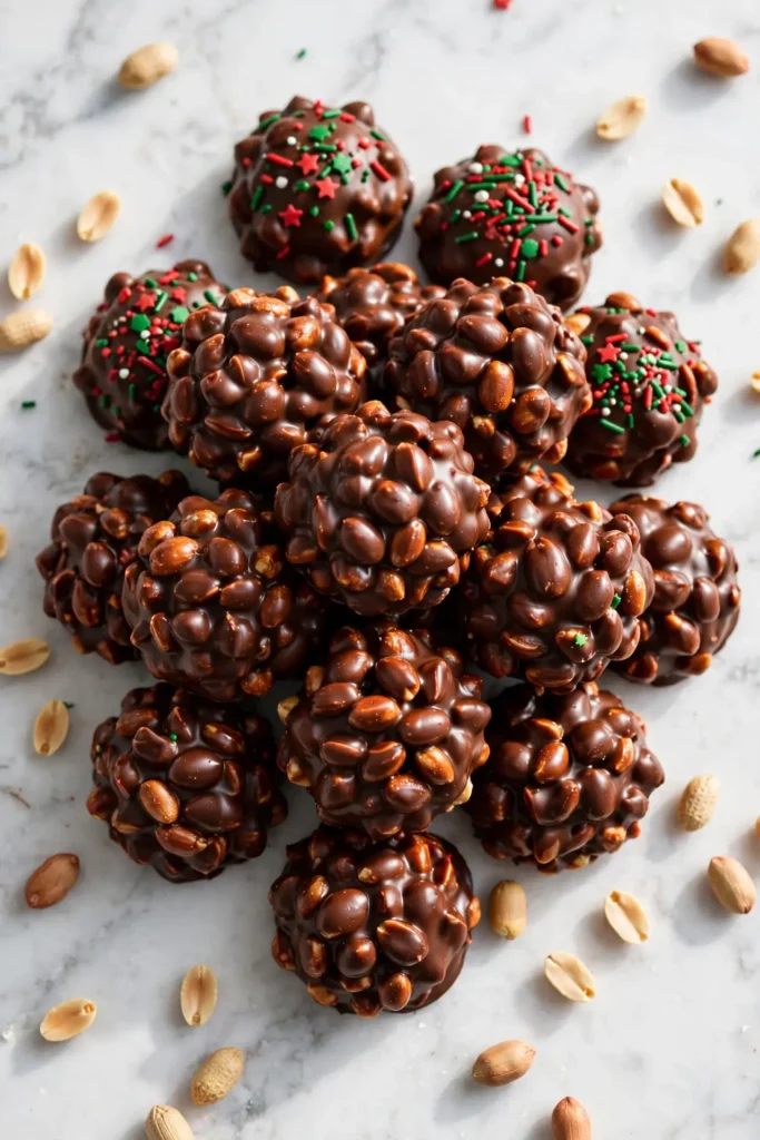 crockpot peanut clusters