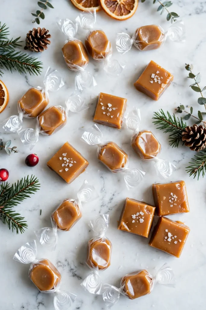 soft christmas caramels recipe