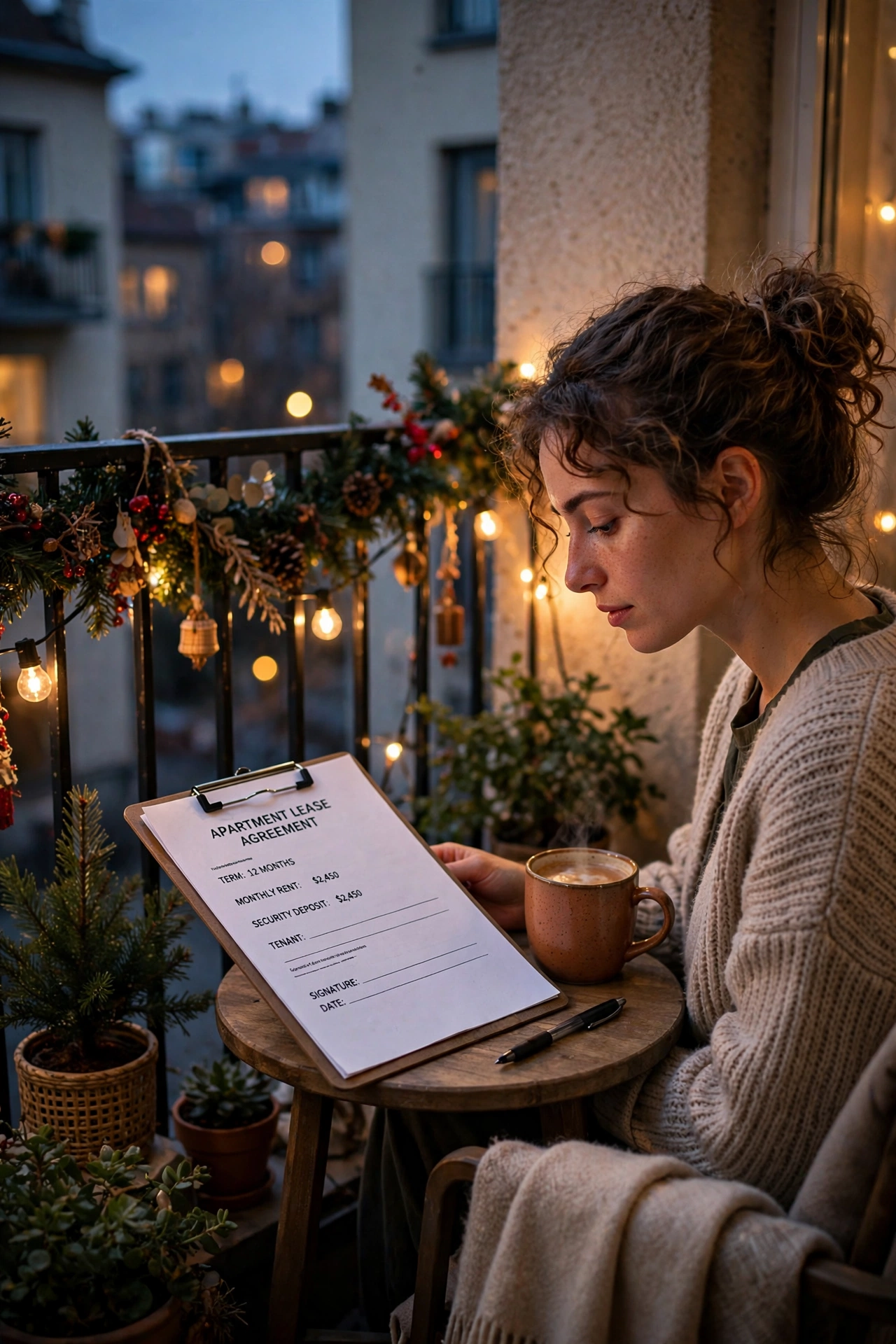 checking apartment lease hoa balcony decorating rules