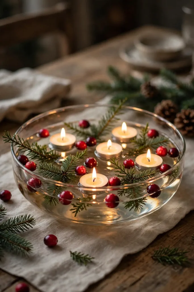 diy christmas centerpiece