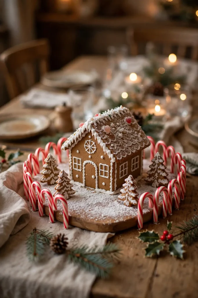 easy christmas table decor