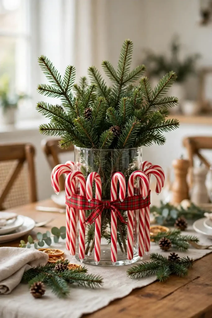 homemade christmas centerpieces