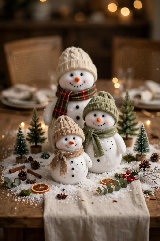 handmade christmas centerpieces