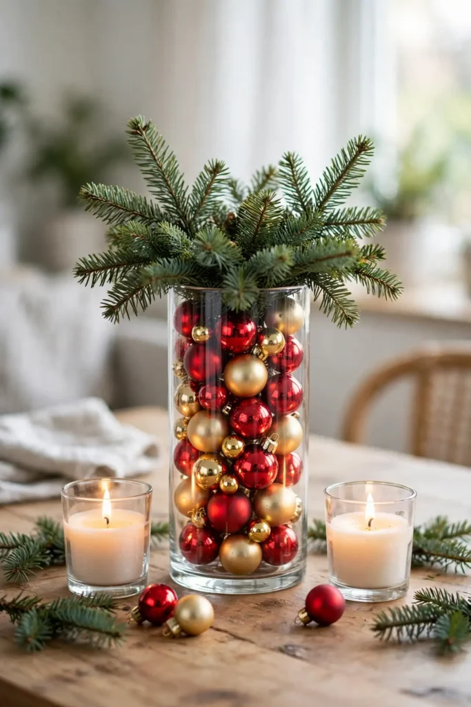 diy winter wonderland centerpieces
