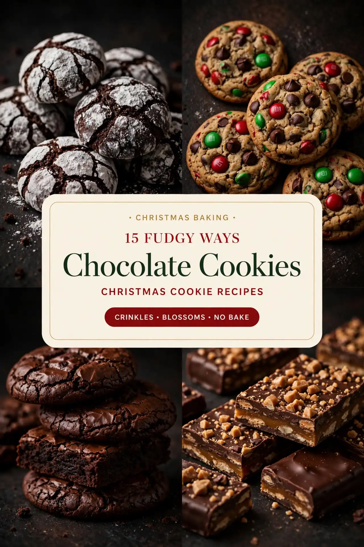 Christmas Chocolate Cookie Recipes: 15 Deep, Dark Bakes for Cookie Season