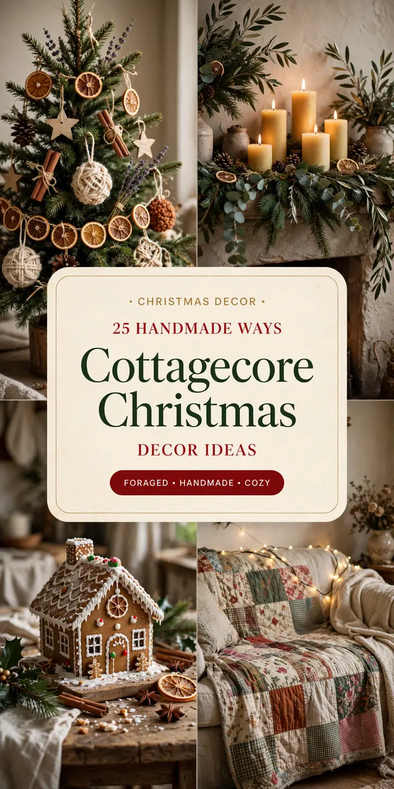 cottagecore christmas decor ideas