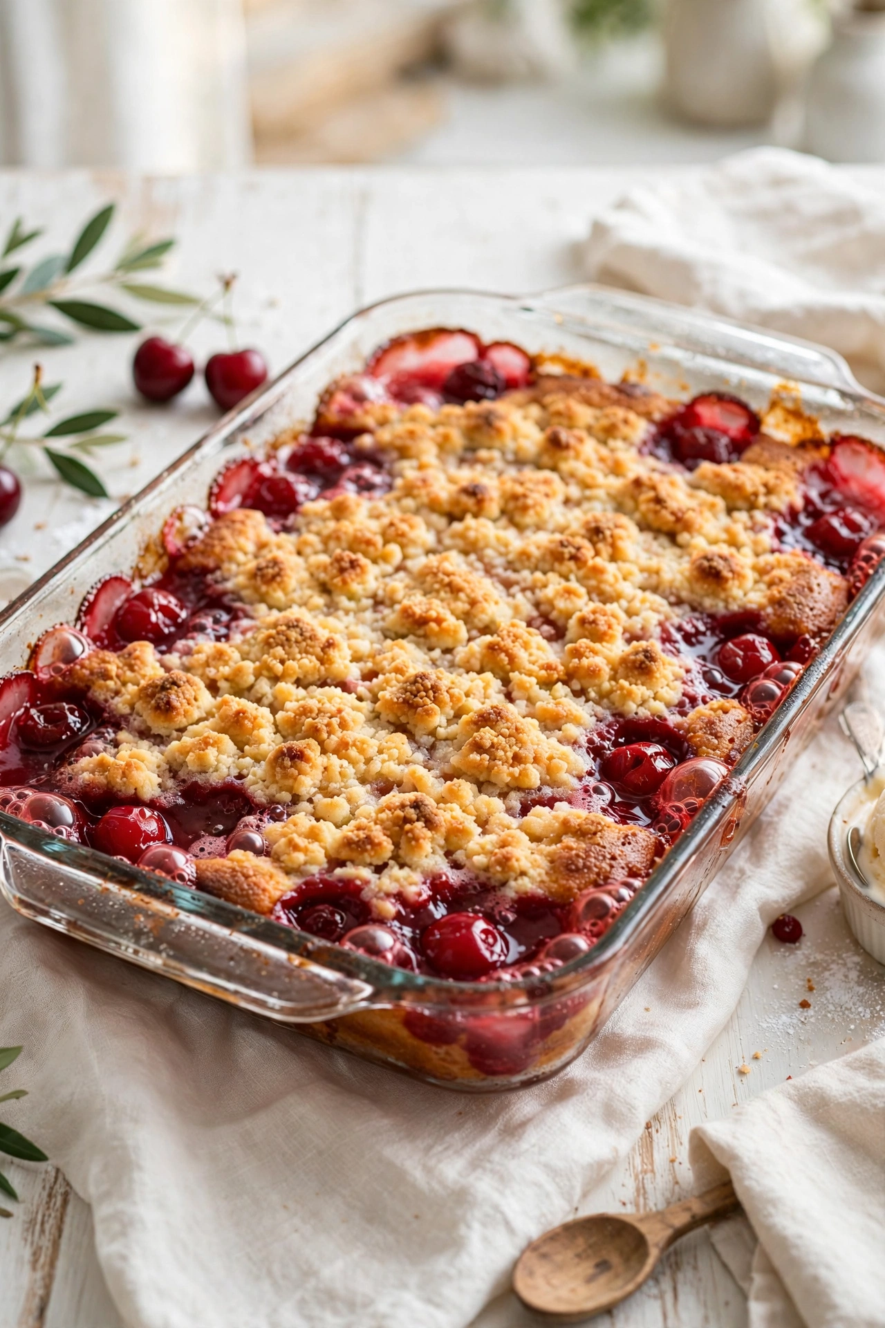 easy cherry dump cake recipe