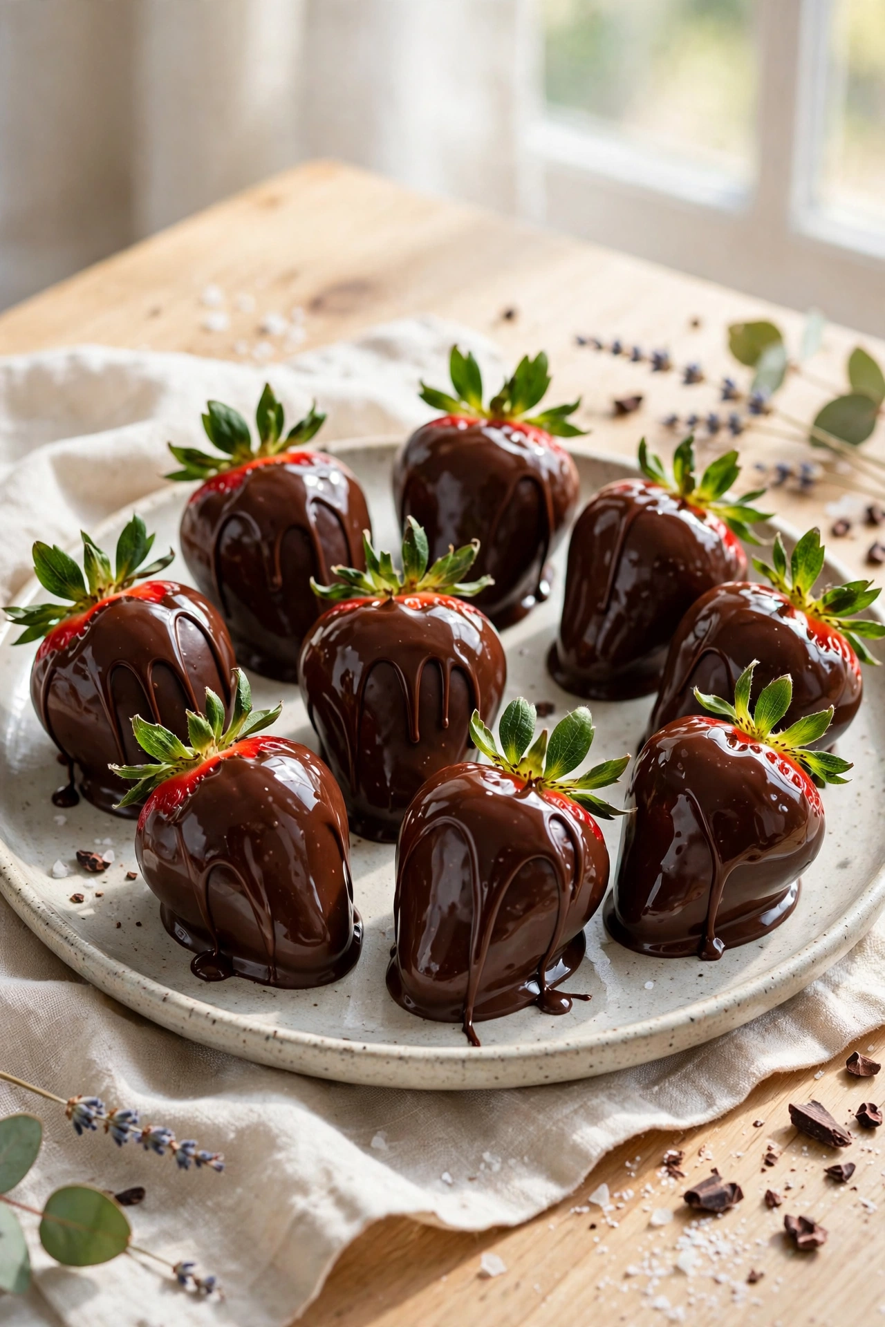 chocolate dipped strawberries recipe