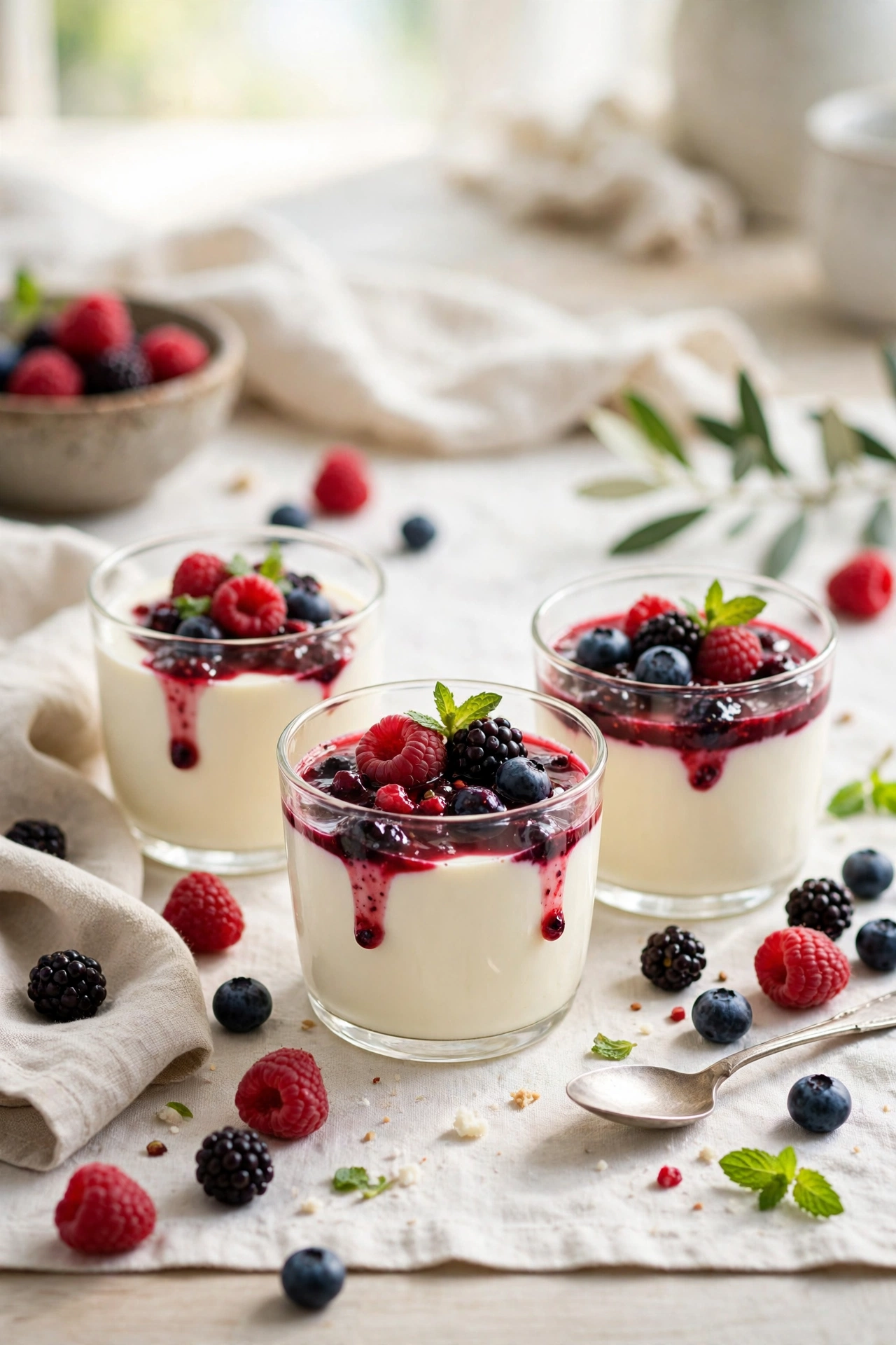 easy vanilla panna cotta recipe