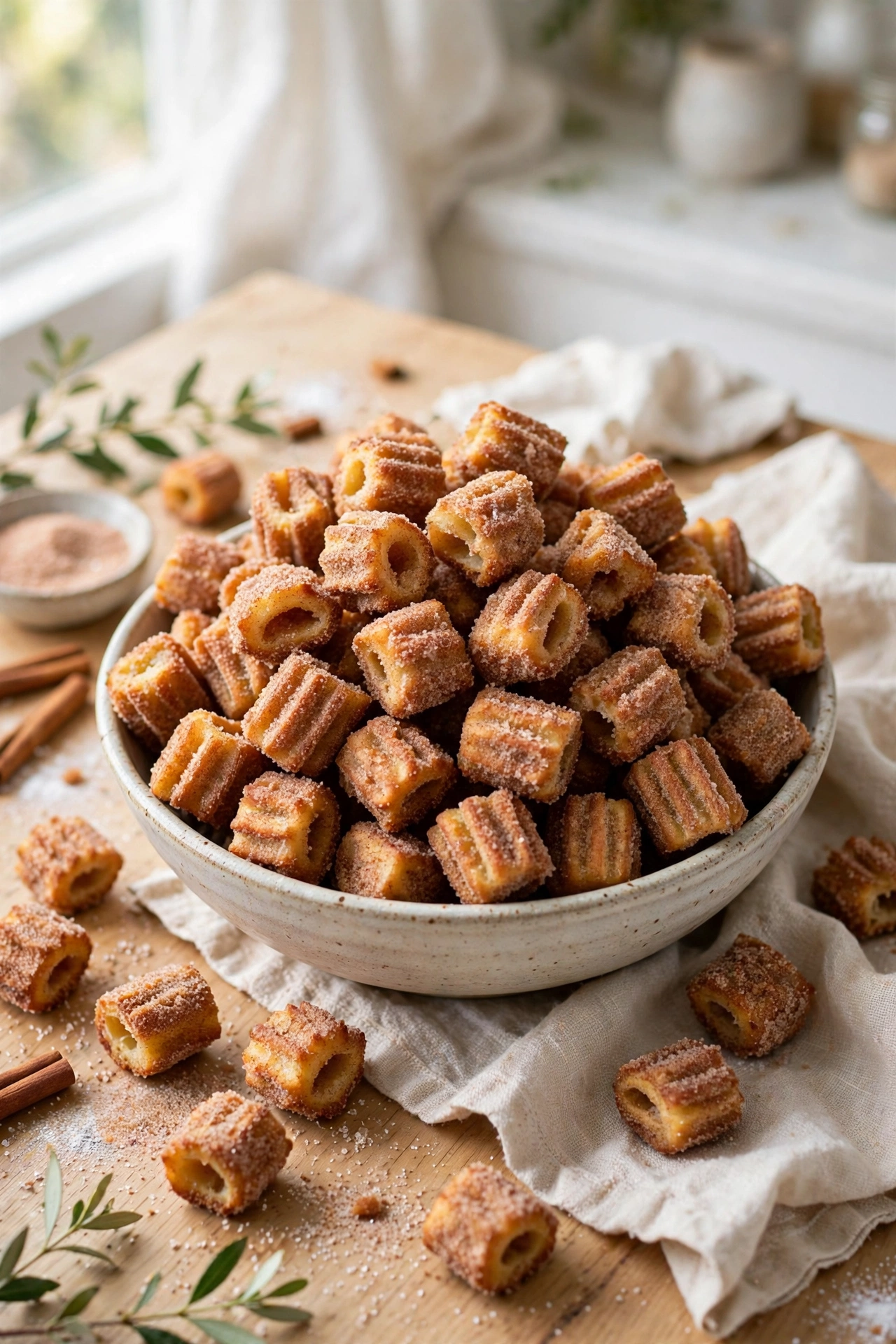 easy churro bites recipe