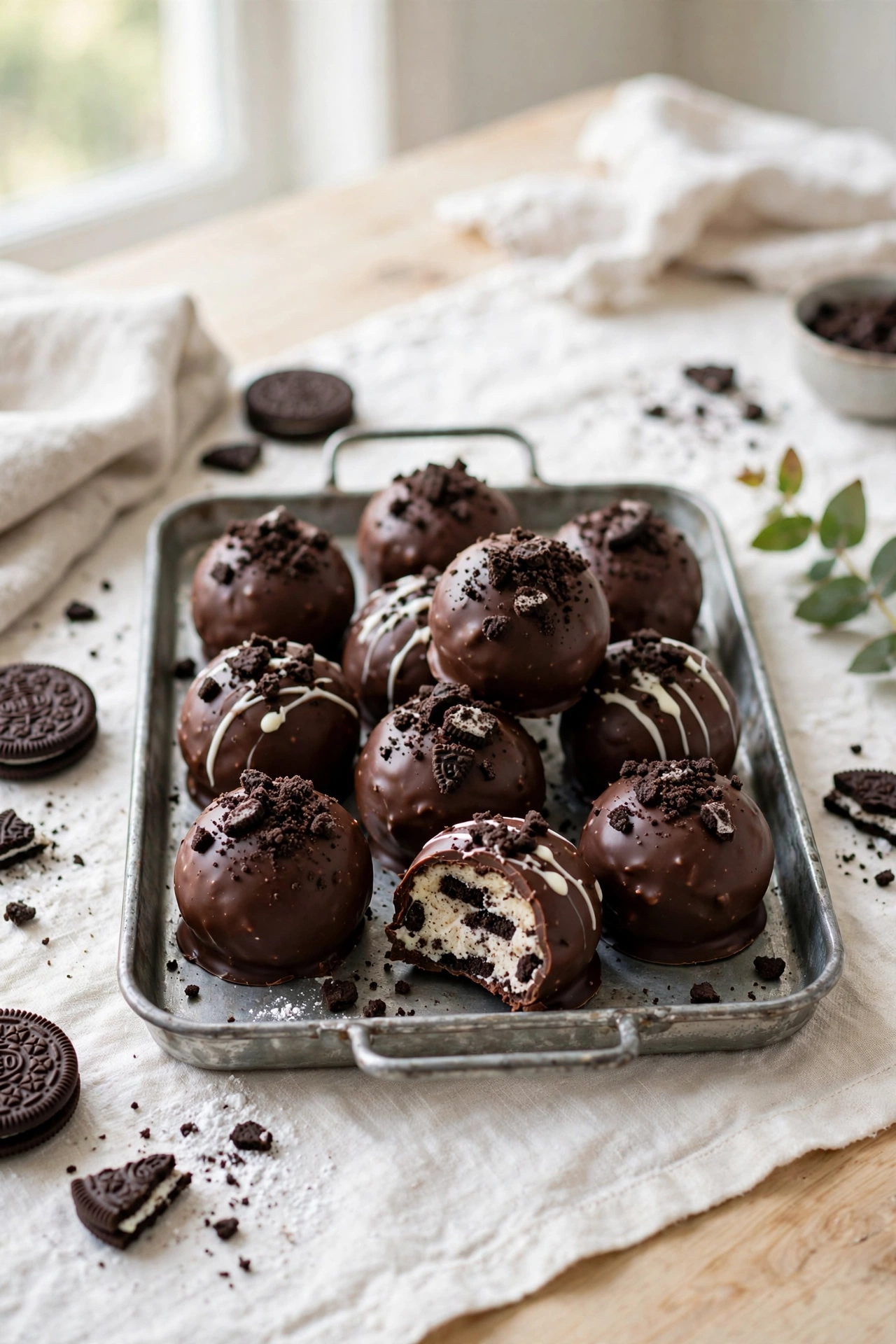 easy oreo truffles recipe