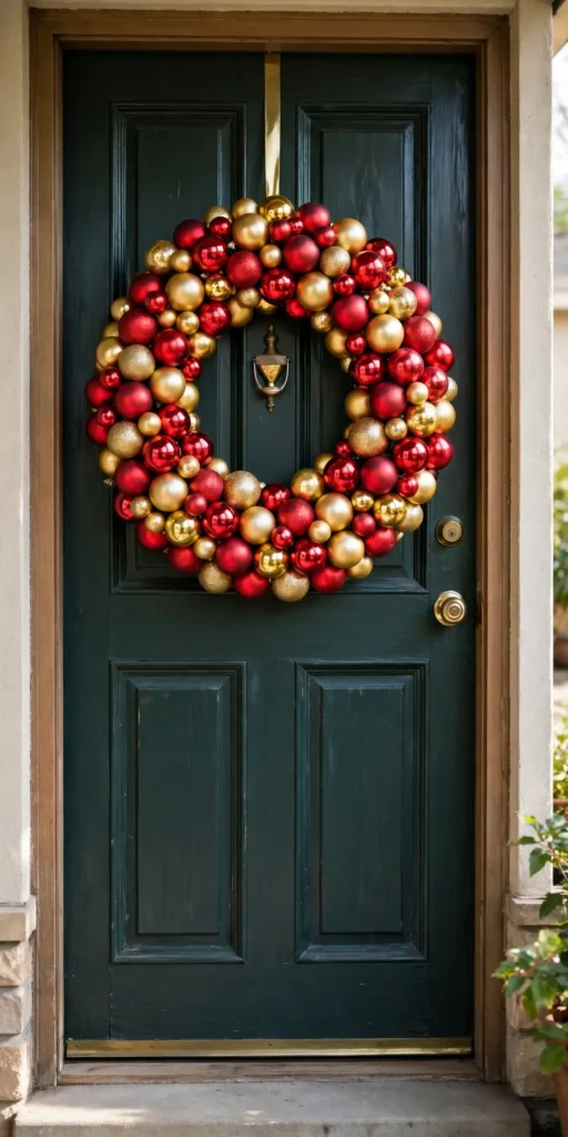 diy ornament wreath
