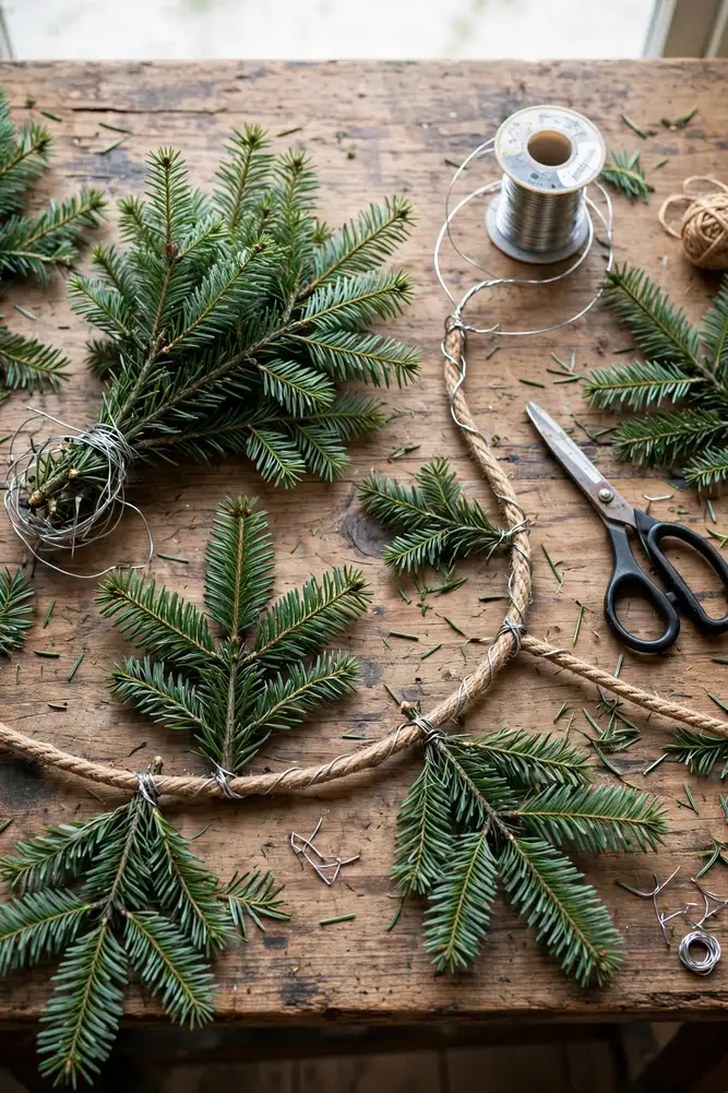 diy christmas garland