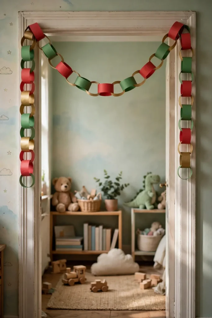 christmas garland diy paper