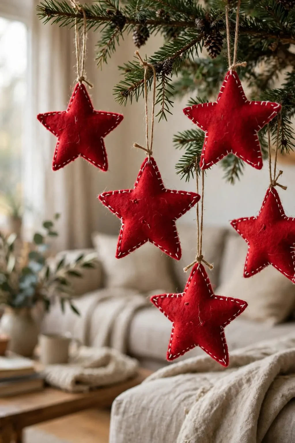diy felt ornaments