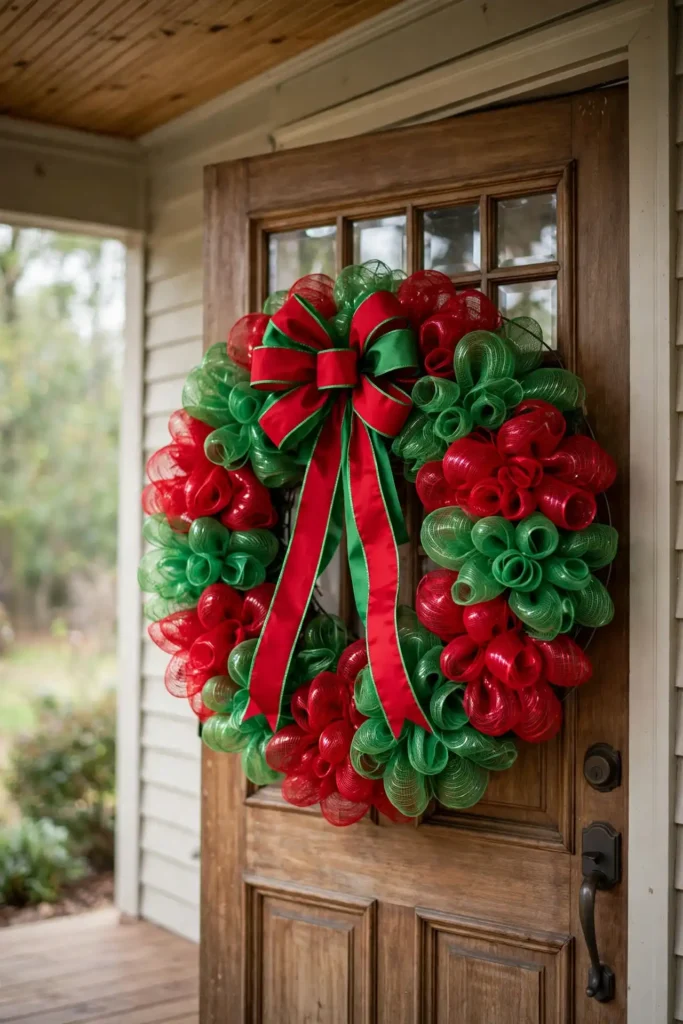 mesh wreath ideas