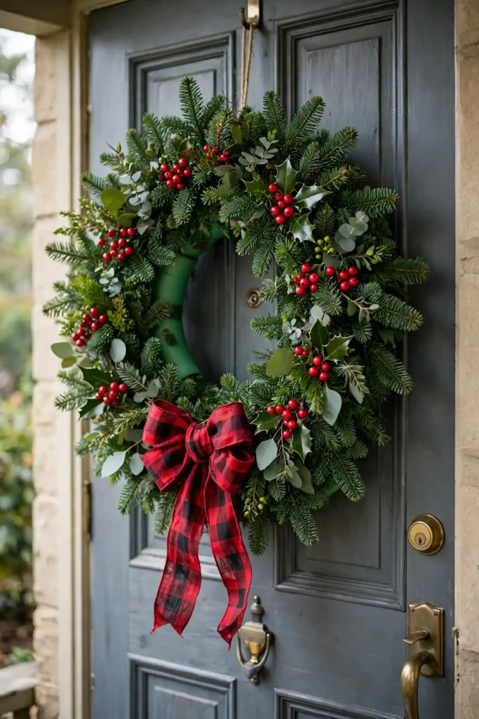 christmas wreath from pool noodle