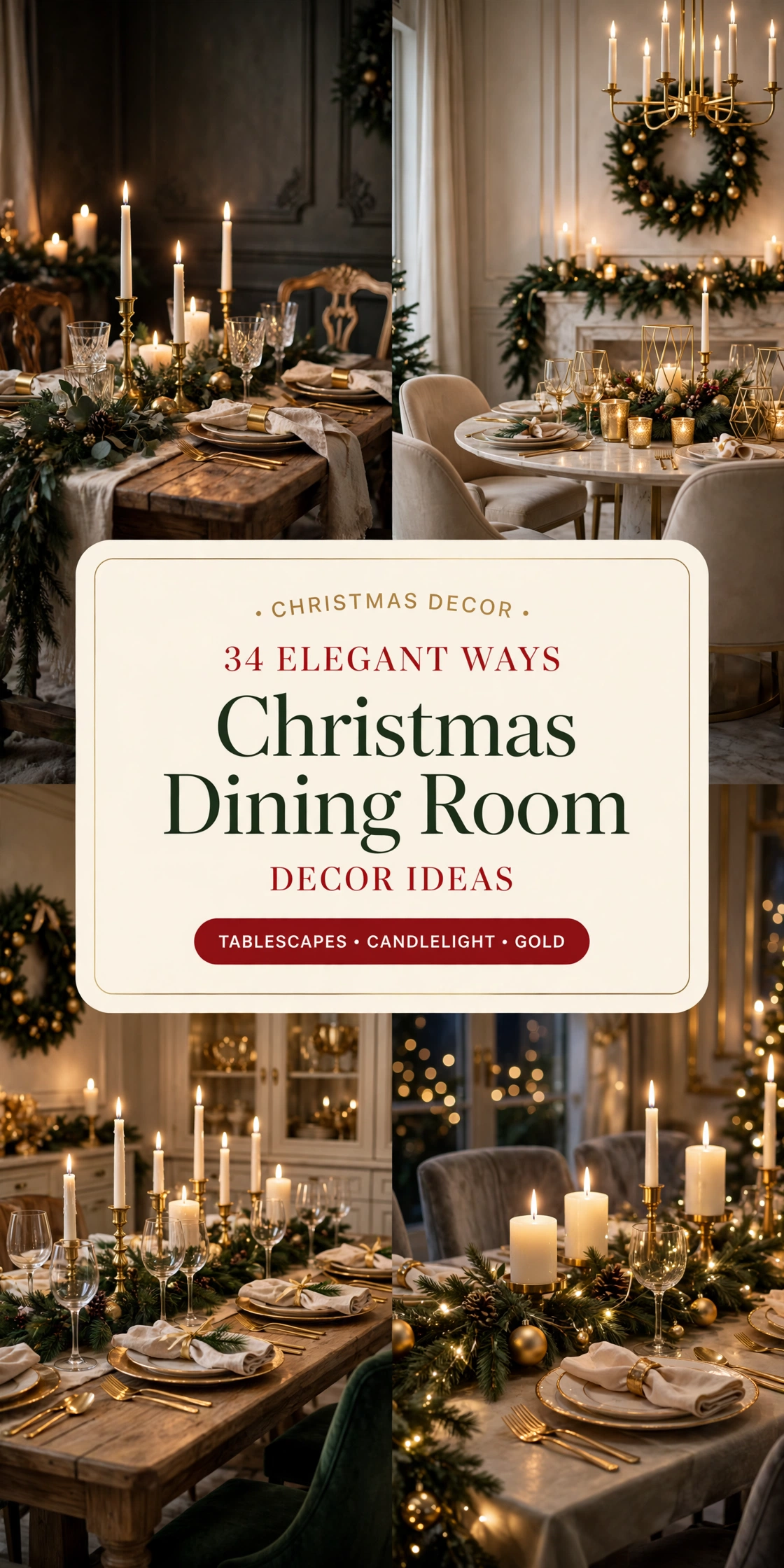 Christmas Dining Room Decor Ideas: 34 Elegant Ways to Make Every Meal Feel Like the Main Event
