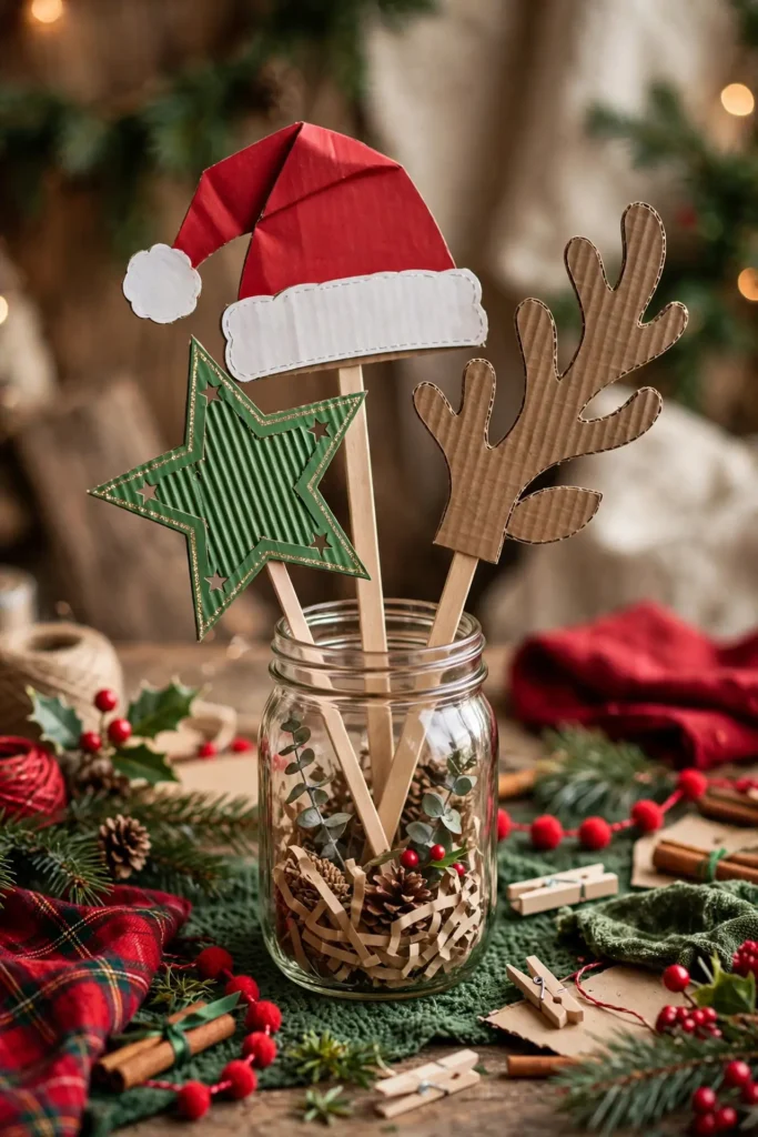 easy christmas crafts for adults at home