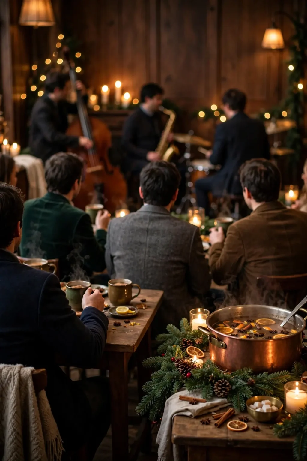 elegant holiday party