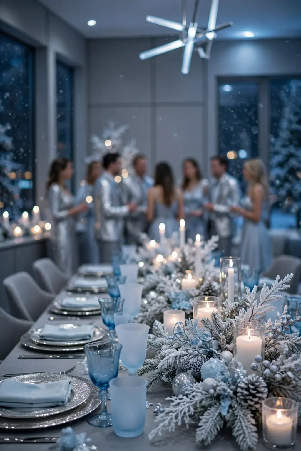 elegant holiday party decor