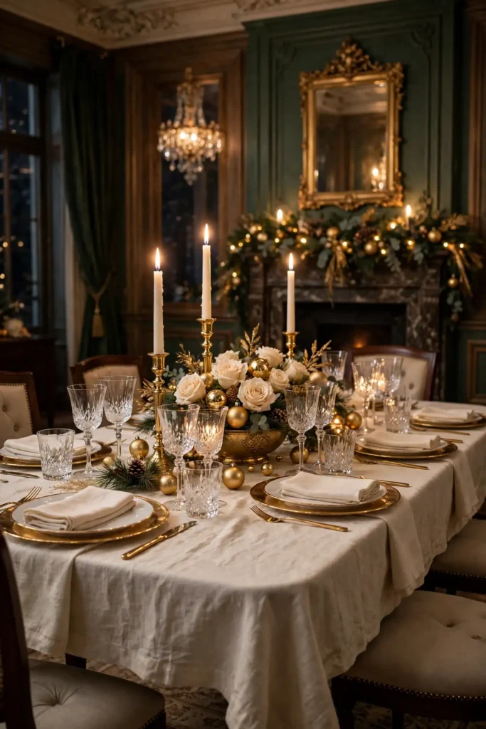 elegant christmas centerpieces for tables