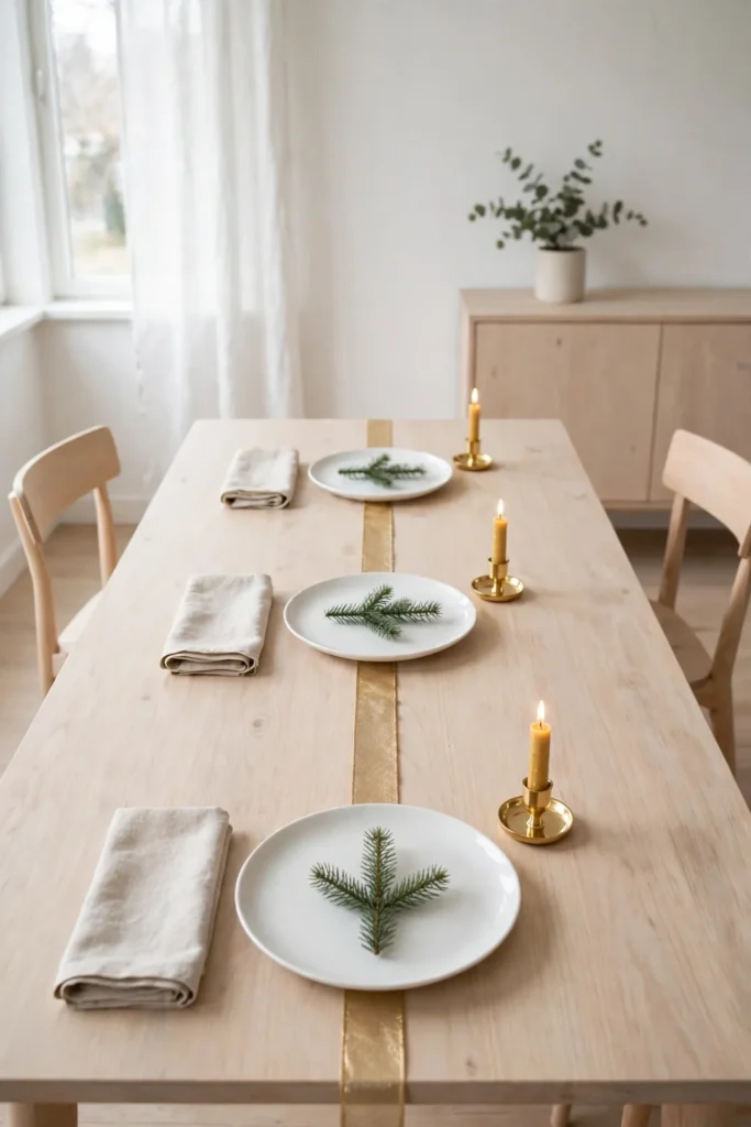 elegant christmas table decor ideas