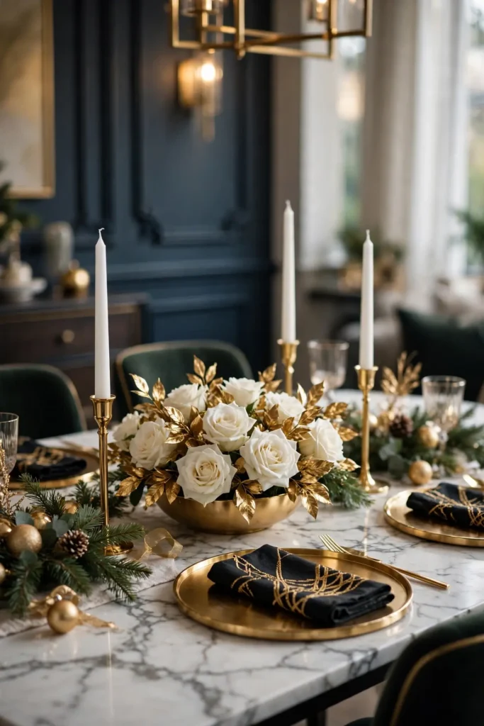 christmas tablecloth elegant