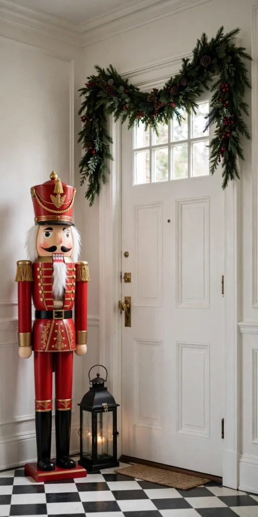 nutcracker figure entryway door guard