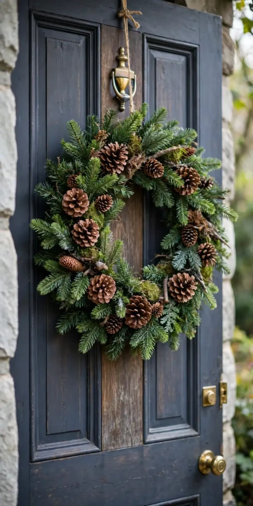 live wreaths for front door