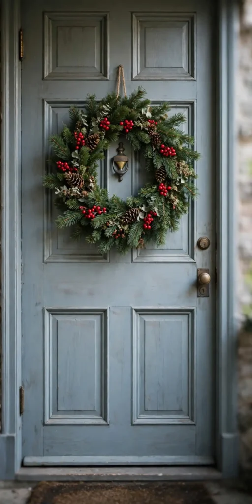 real wreaths for front door