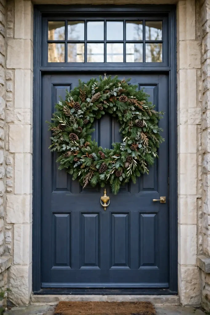 large christmas wreaths for front door