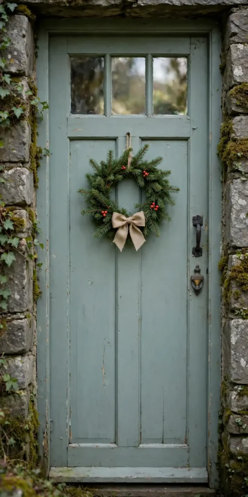holiday wreaths for front door