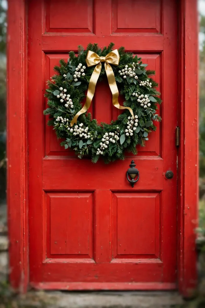 christmas wreath ideas for front door