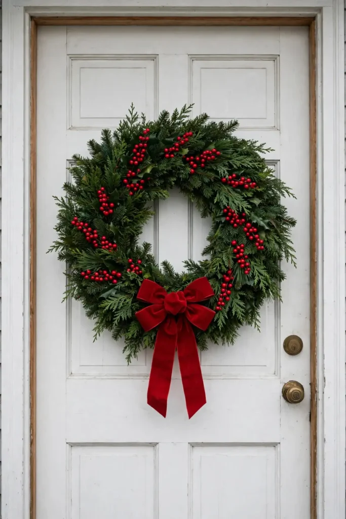 winter wreath ideas for front door