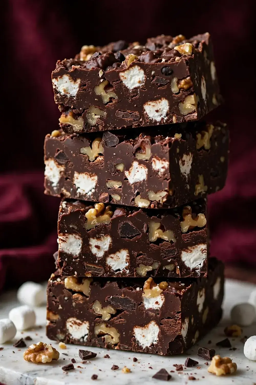 rocky road fudge recipe