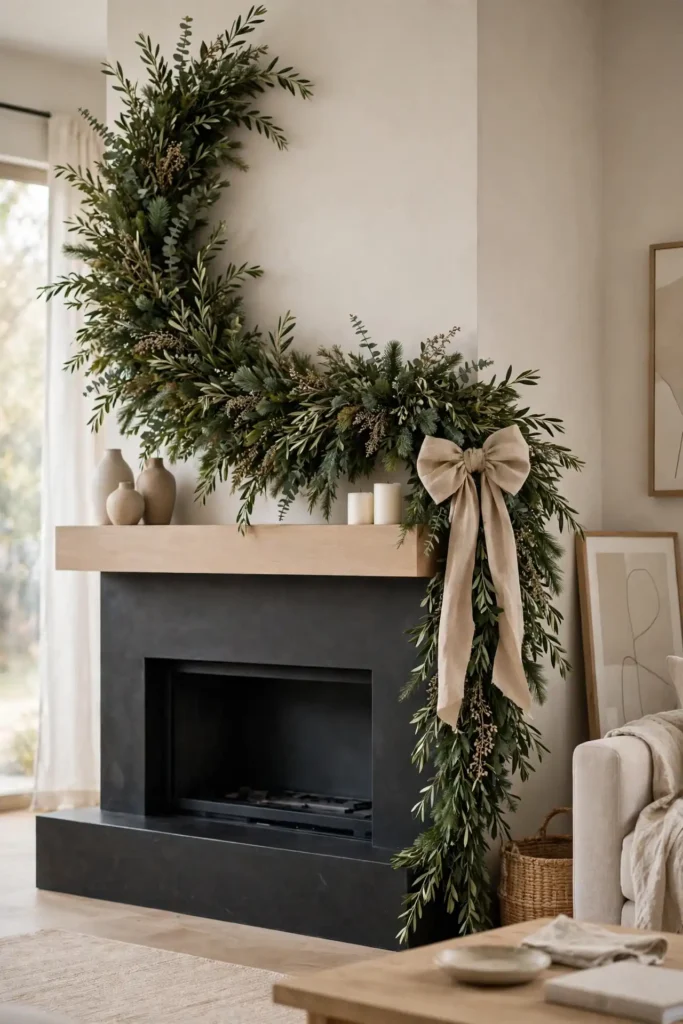 mantelpiece garland