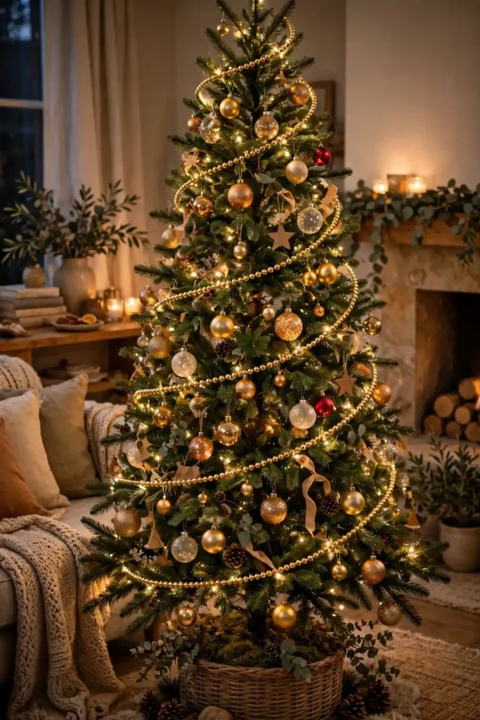 christmas tree beads