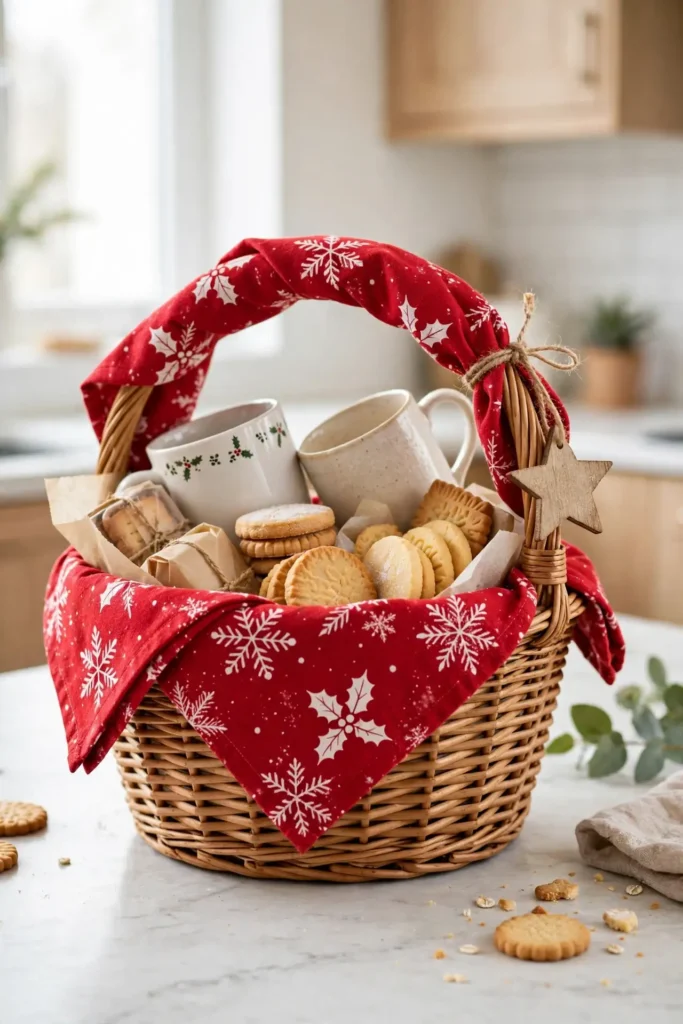gift packing ideas in basket