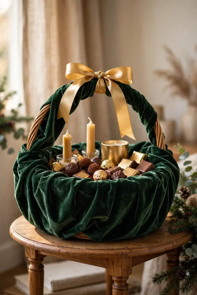 christmas hamper wrapping ideas