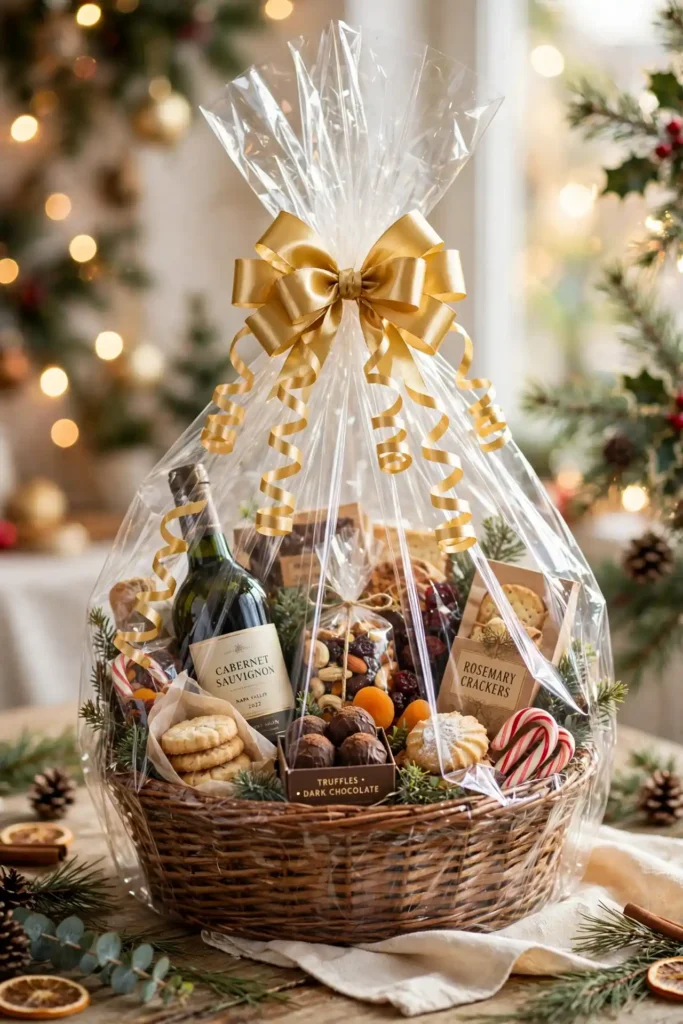 shrink wrap gift basket ideas