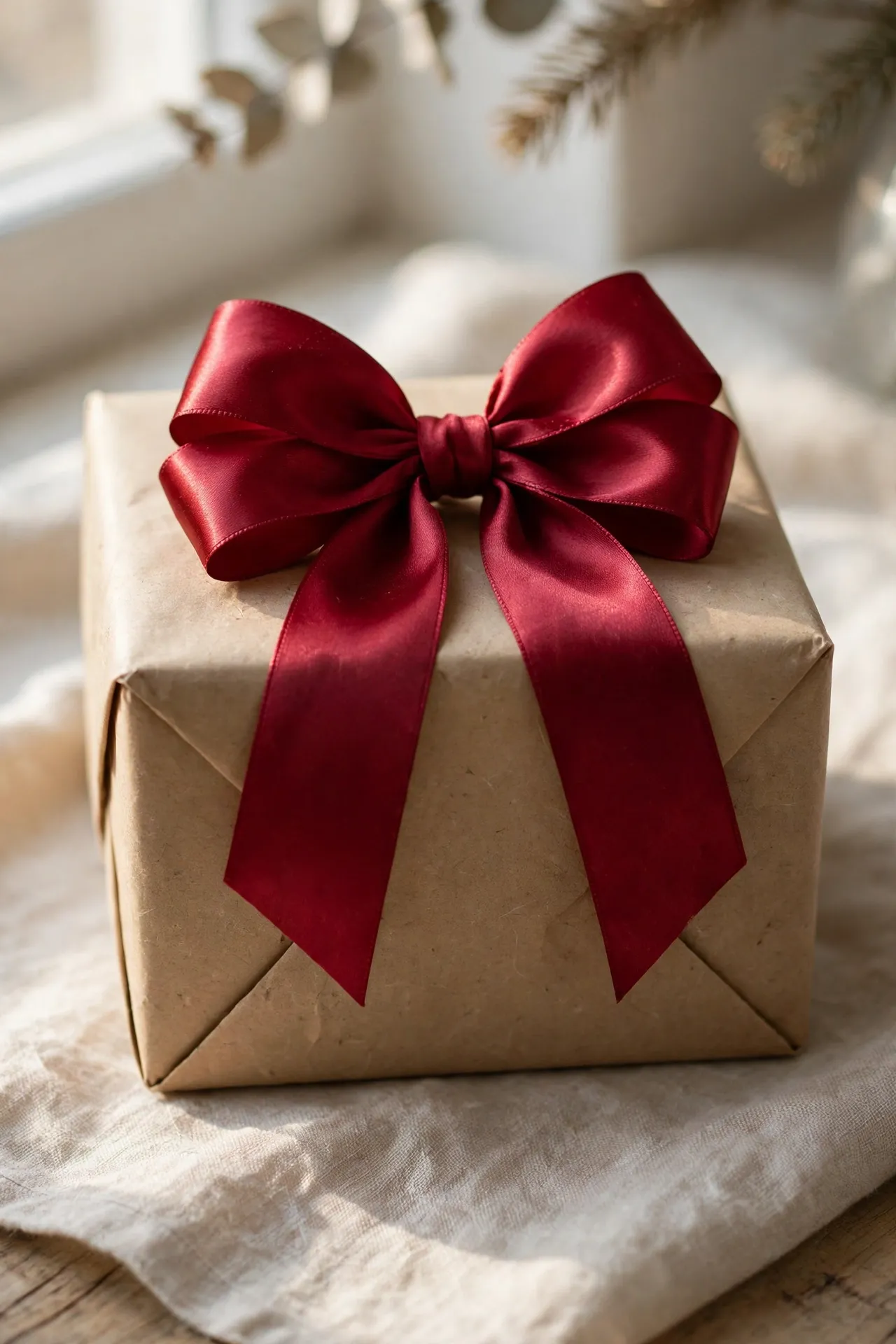 christmas gift bow