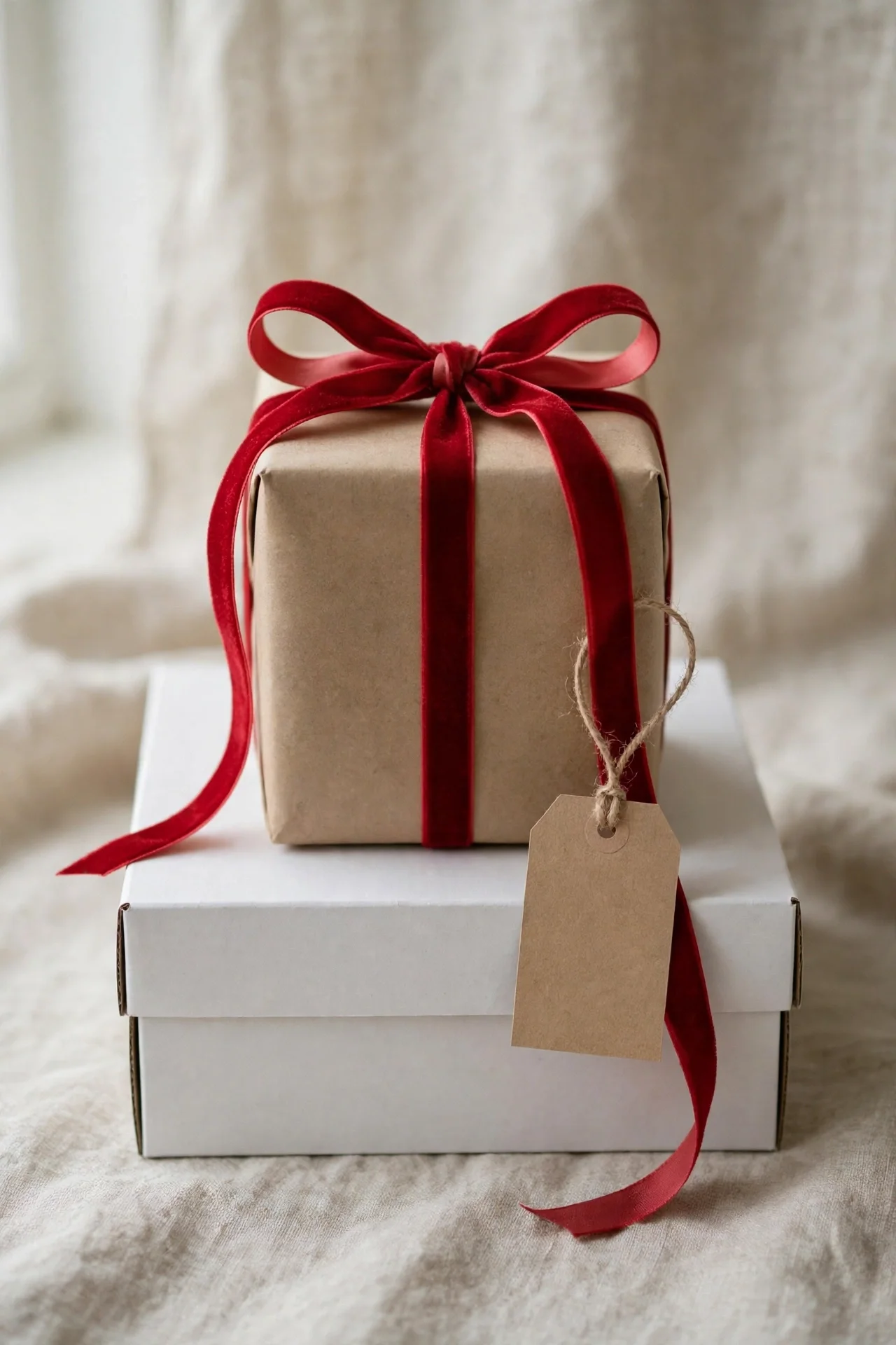 gifts with ribbon