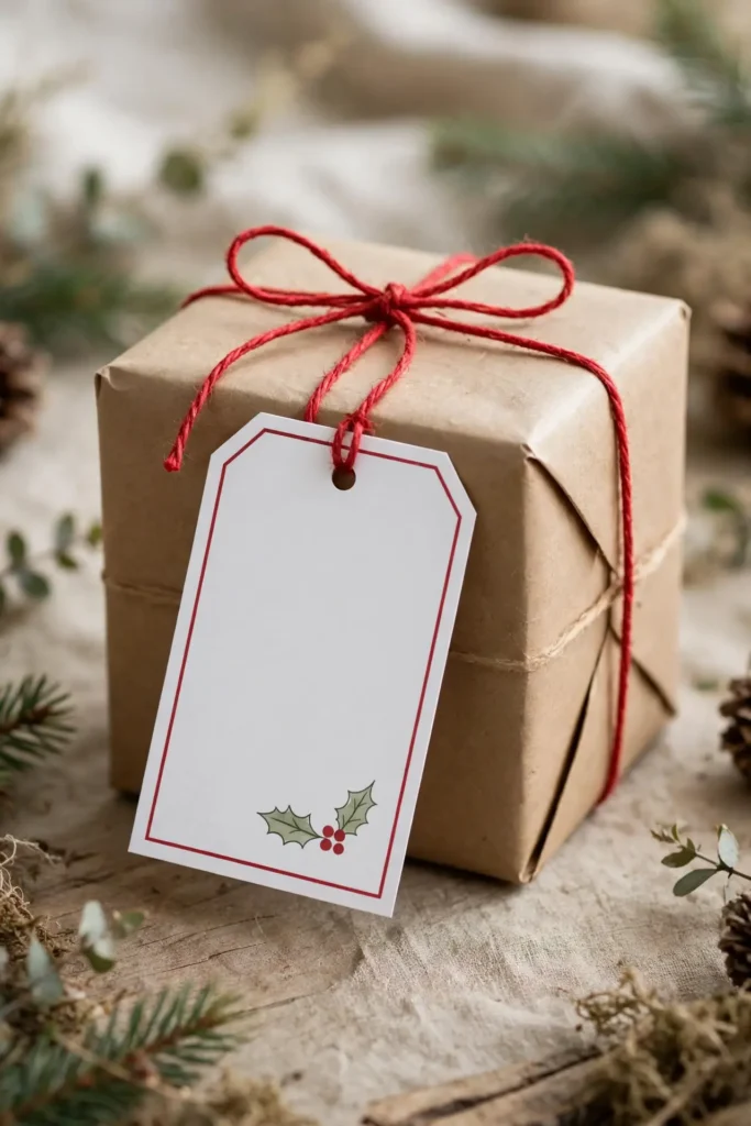 free printable christmas tags
