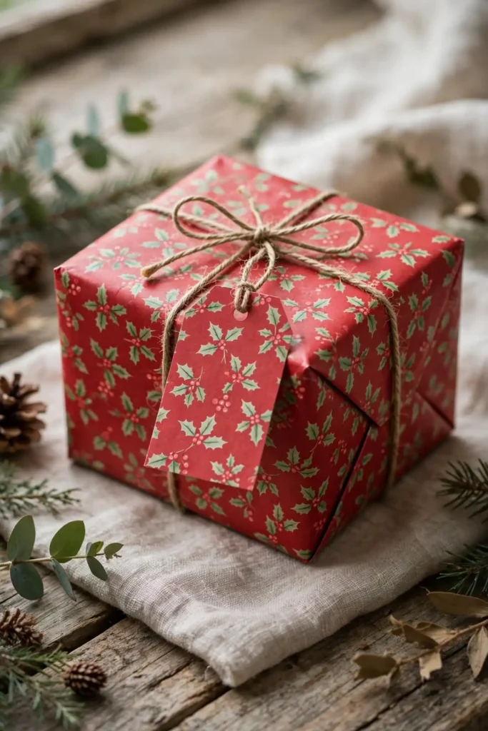 christmas gift stickers