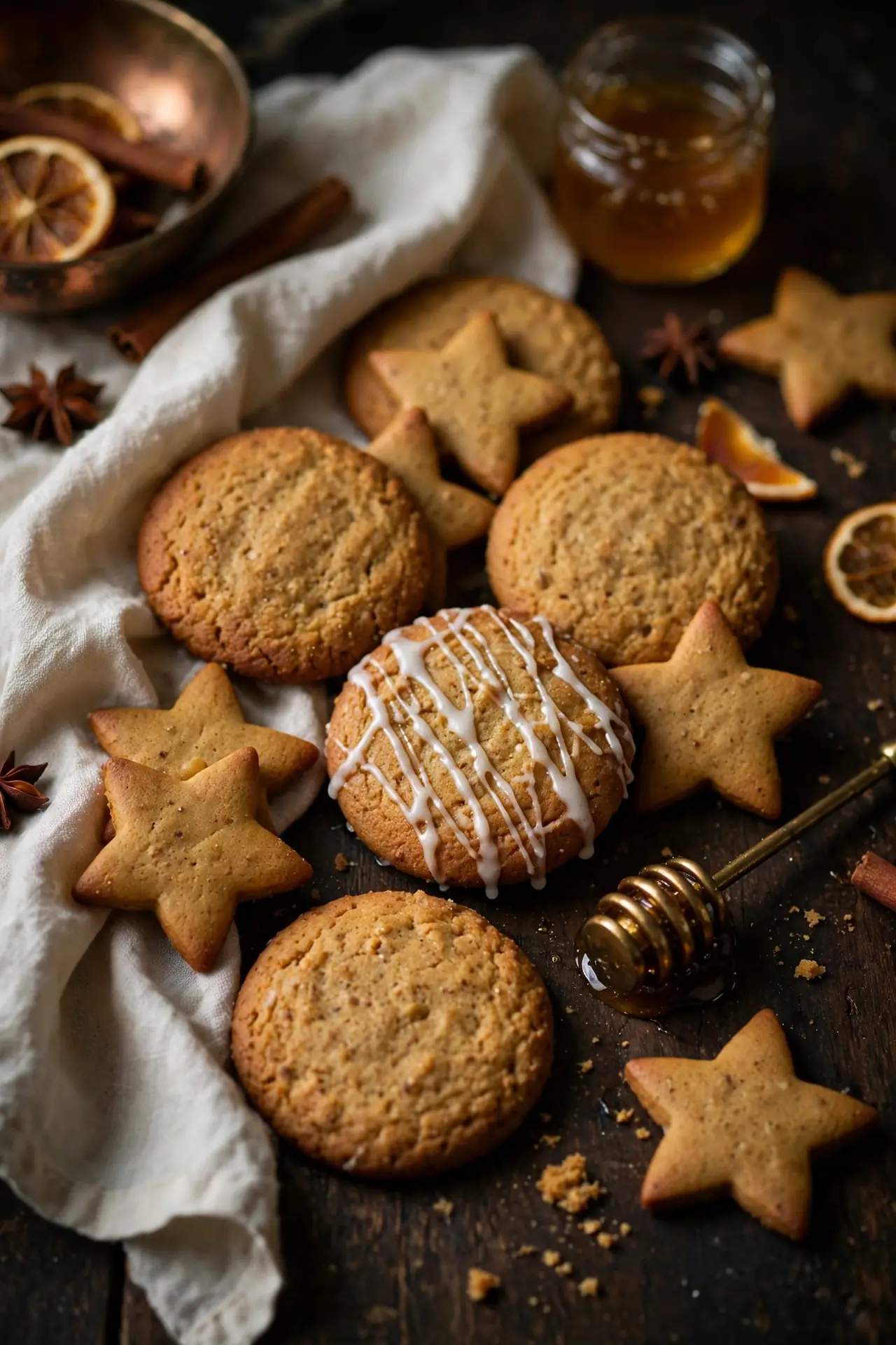 gingerbread cookies without molasses made with honey