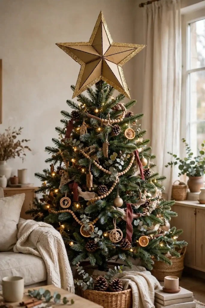 handmade christmas tree topper