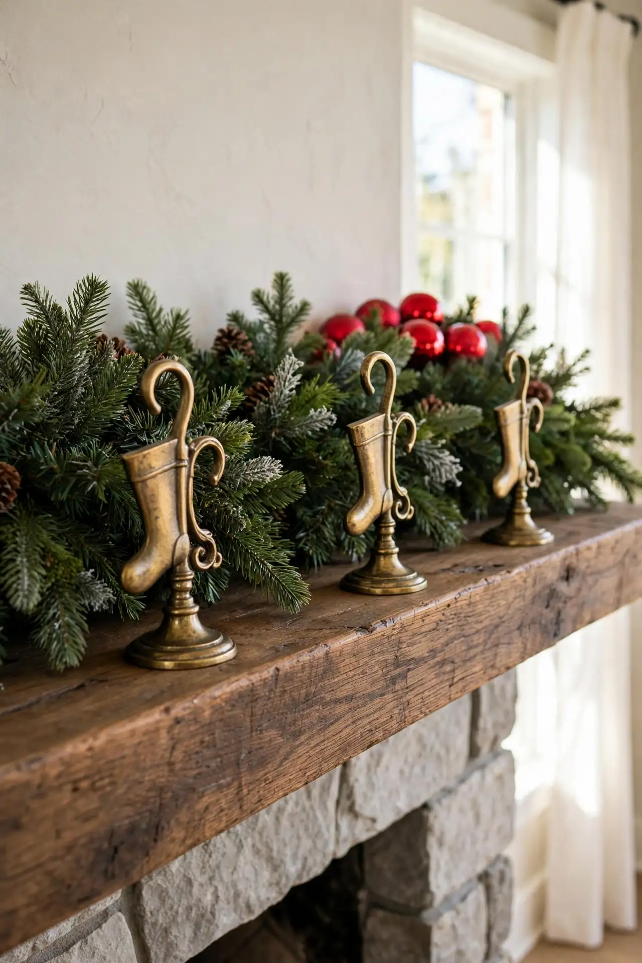 garland for mantelpiece