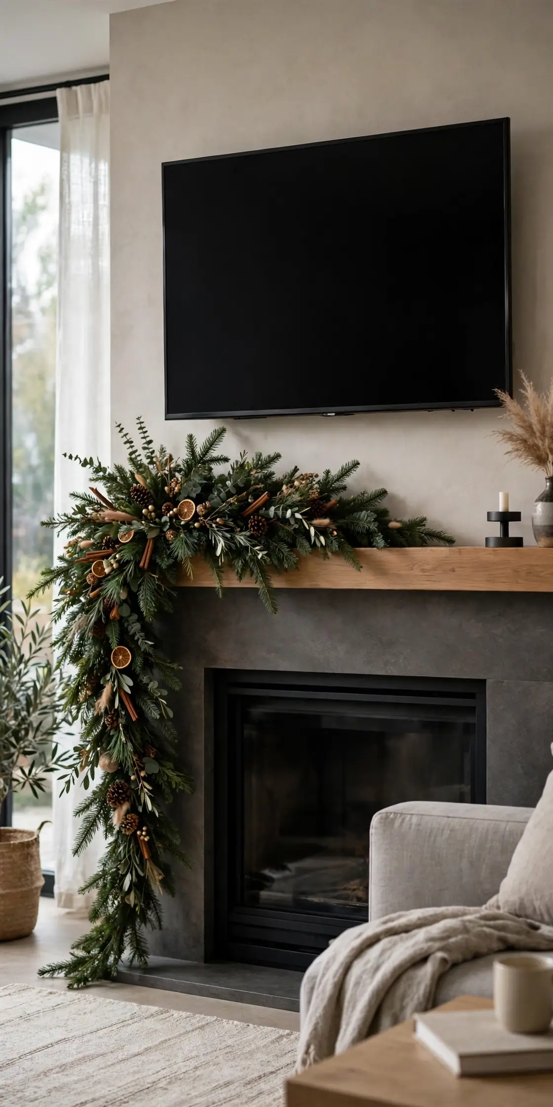 mantle garland christmas