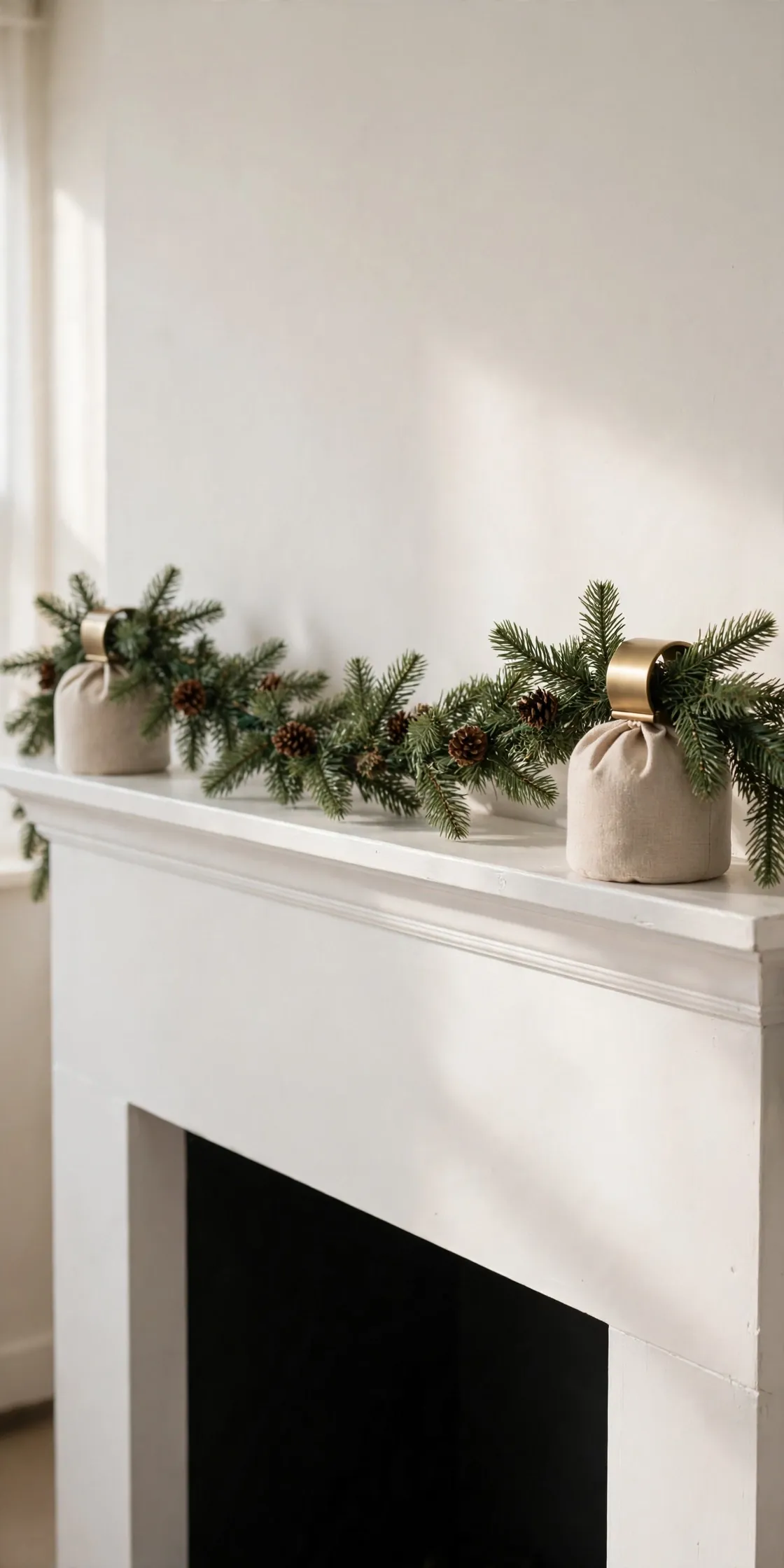 mantel xmas garland
